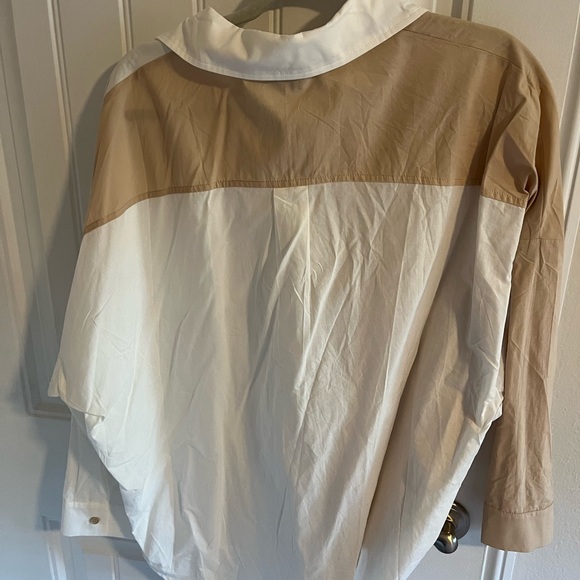 Colorblock button up - Picture 2 of 3